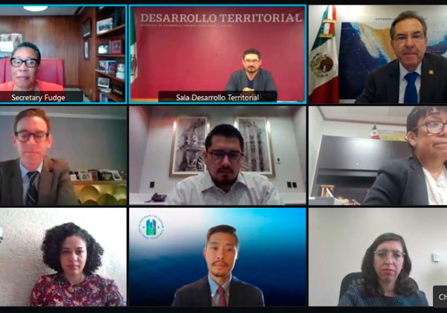 Alistan M&eacute;xico y EU agenda en materia desarrollo urbano