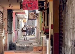 FGE localiza restos &oacute;seos durante cateos en el mercado Morelos