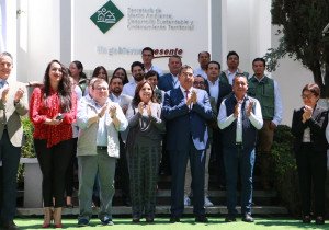 Inaugura Sergio Salomón remodelación de la Secretaría de Medio Ambiente; invierte 17.4 mdp