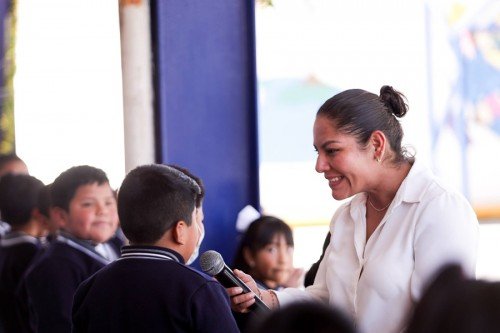 Impulsa Lupita Cuautle el talento y la excelencia acad&eacute;mica de la juventud sanandrese&ntilde;a