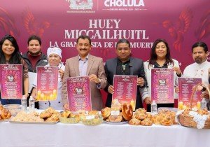 Presenta San Pedro Cholula el Huey Miccailhuitl, la gran fiesta para los muertos