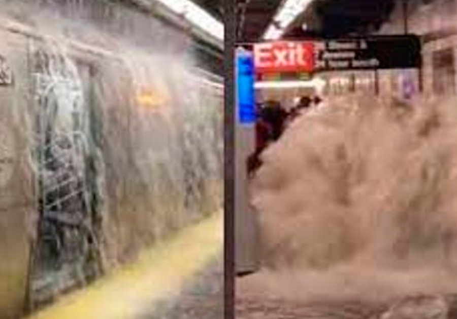 Declaran emergencia en NY por lluvias