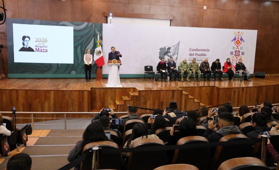 En este 2026, presidenta Sheinbaum fortalece la obra en Puebla&nbsp;