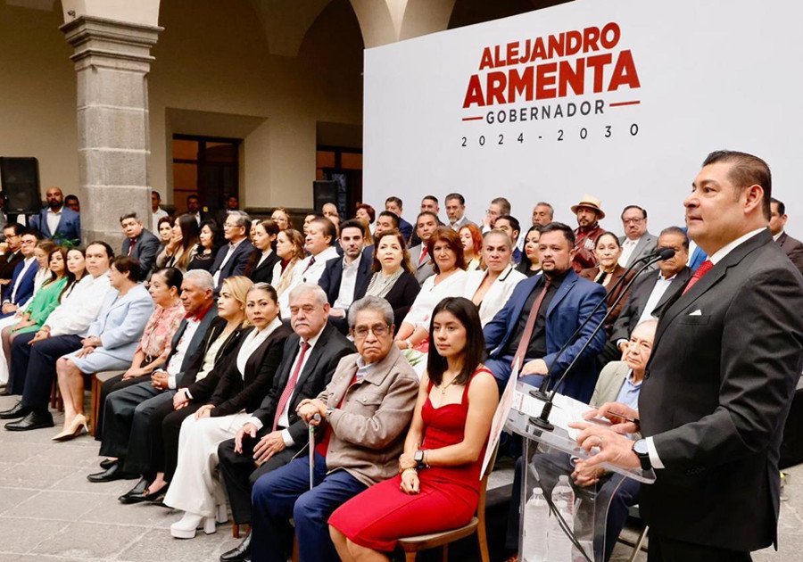 Anuncia Alejandro Armenta nuevos integrantes de gabinete