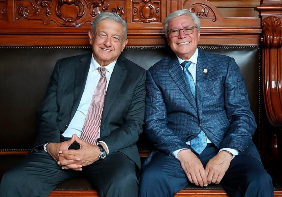 Jaime Bonilla y AMLO