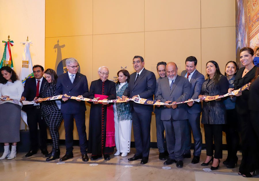 En Museo del Barroco, gobierno de Puebla inaugura exhibición &#039;Descubriendo el Vaticano&#039;