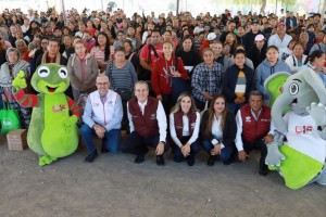 Pepe Chedraui entrega m&aacute;s de 9 mil despensas a familias de La Presa Guadalupe Hidalgo