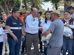 Tras granizada en Tlacotepec, respuesta inmediata, apoyo a familias y rescate al campo