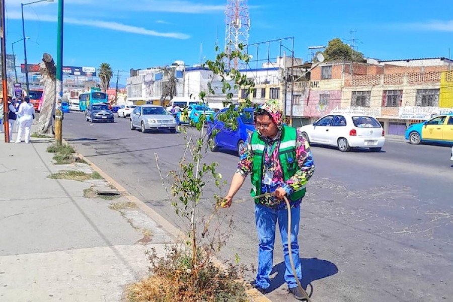 Gobierno de Juan Manuel dignifica espacios p&uacute;blicos y &aacute;reas verdes de Texmelucan