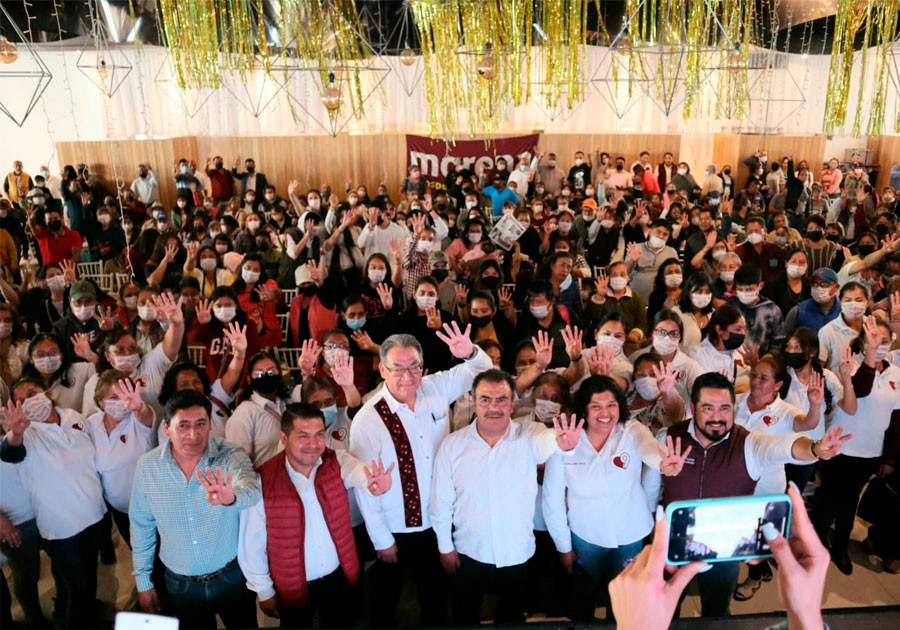 Fortalecen a Claudia Sheinbaum asambleas multitudinarias en todo el país
