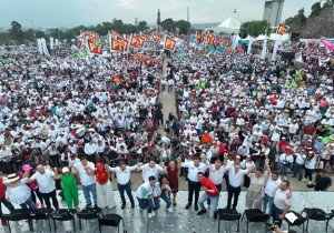 Una opci&oacute;n es votar por la 4T, la otra por la corrupci&oacute;n: Claudia Sheinbaum