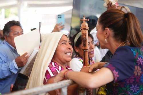 Presidenta Claudia Sheinbaum presenta avances del Plan General L&aacute;zaro C&aacute;rdenas Del R&iacute;o en la Mixteca oaxaque&ntilde;a