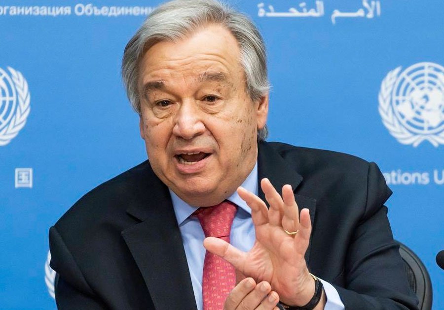 ONU reelige a Antonio Guterres como su secretario general