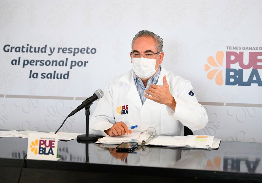 En dos semanas, pico de quinta ola de la Covid-19 en Puebla: Salud