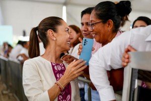 La presidenta Shienbaum da banderazo de salida a la construcción de puentes en Colima