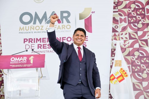 A un a&ntilde;o de gobierno, Cuautlancingo avanza en seguridad, movilidad y educaci&oacute;n: Omar Mu&ntilde;oz