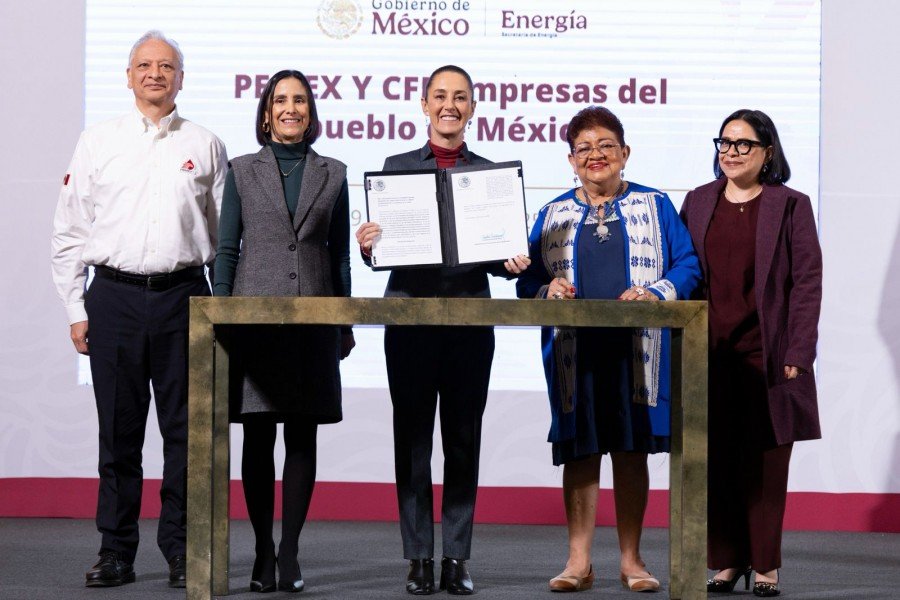 CFE y PEMEX vuelven a ser del pueblo de M&eacute;xico:&nbsp; Claudia Sheinbaum