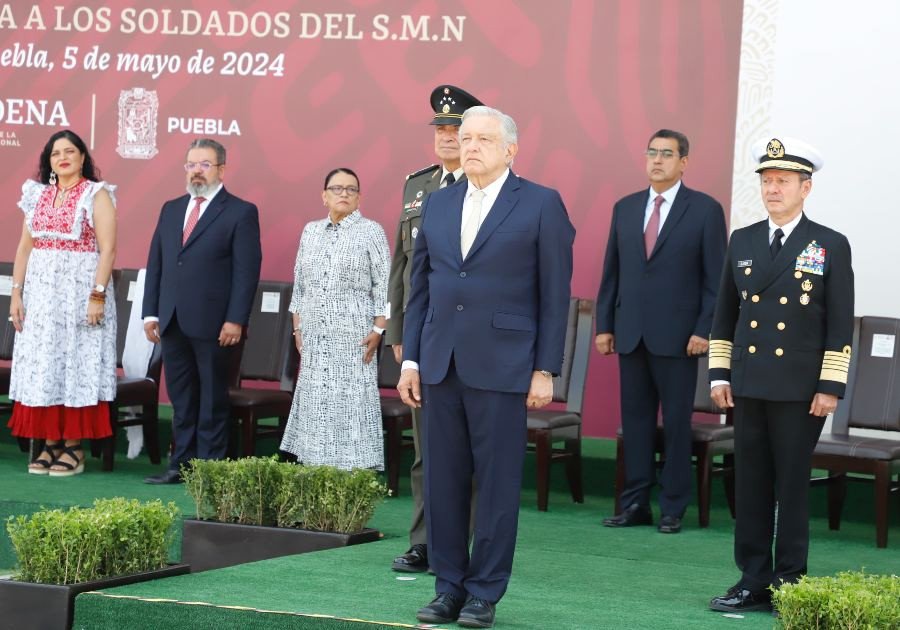 Conmemora Puebla 162 aniversario de la Batalla del 5 de Mayo
