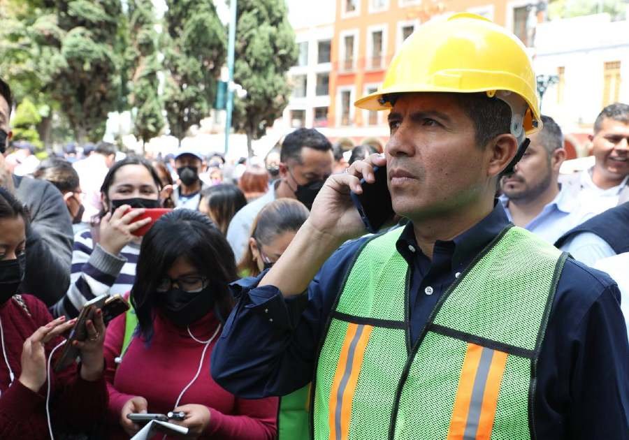 Participa Puebla capital en Simulacro Nacional de Sismo 2022