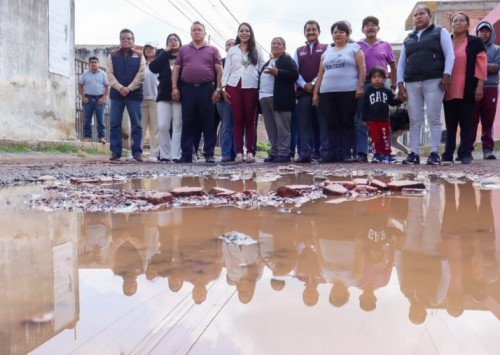 &quot;No sólo pavimentamos calles, dignificamos la vida de las y los cholultecas&quot;: Tonantzin Fernández