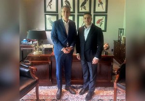 Se reúne Chedraui con Omar García Harfuch
