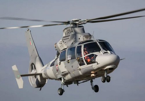 Se desploma helic&oacute;ptero de la Marina