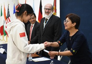 La Rectora María Lilia Cedillo Ramírez da la bienvenida a 173 estudiantes de intercambio