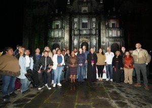Inaugura Pepe Chedraui proyecciones del videomapping "Septiembre Brilla" en la fachada de Catedral