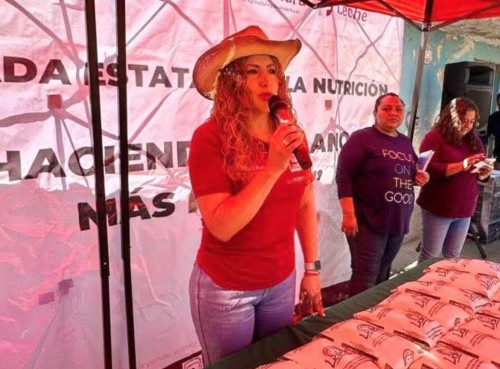 Delegada de Leche para el Bienestar, Paola Ruiz Garc&iacute;a, dignifica Lecher&iacute;as