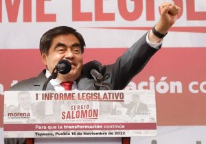 Acompañará Barbosa a AMLO en marcha para celebrar su gobierno
