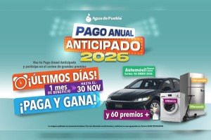 Última semana del Gran Fin del Ahorro: 1 mes de beneficio con el “Pago Anual Anticipado”, y 50% de ahorro para “Regularizar adeudos”