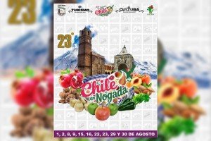 Todo listo para la 23.ª Feria del Chile en Nogada en Calpan