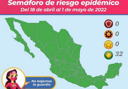 Sem&aacute;foro riesgo epid&eacute;mico 
