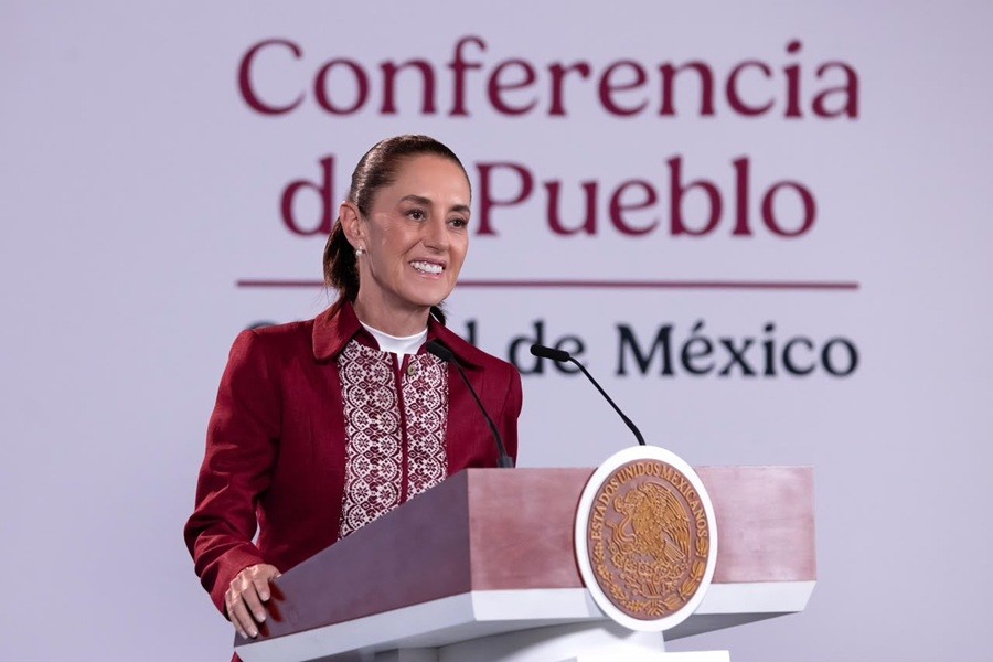 Presidenta Claudia Sheinbaum resalta hist&oacute;rica reducci&oacute;n de 53% en los homicidios dolosos en 2 a&ntilde;os; 46 homicidios menos diarios