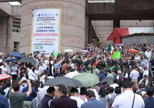 Trabajadores del Poder Judicial inician paro indefinido en rechazo a la reforma judicial