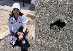 Denuncia Grace Palomares obras inconclusas de Agua de Puebla