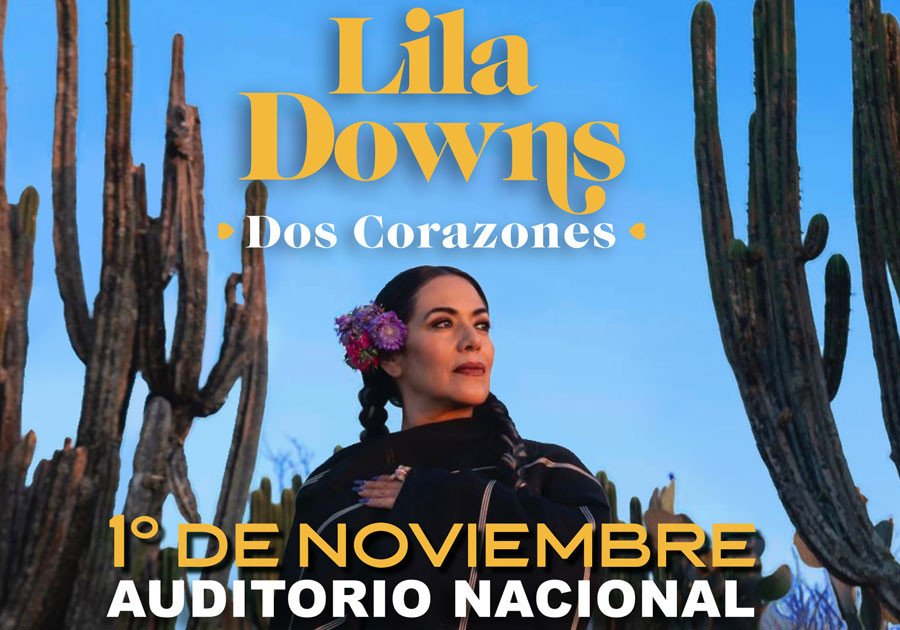 Anuncian presentación de Lila Downs en la CDMX