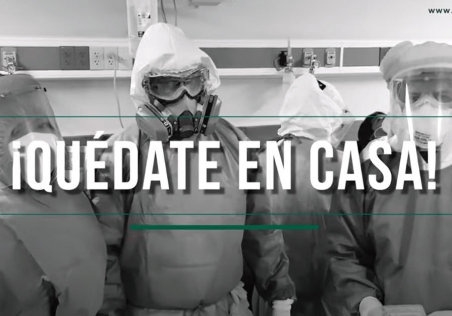 '¡Quédate en casa!', grito desesperado de médicos
