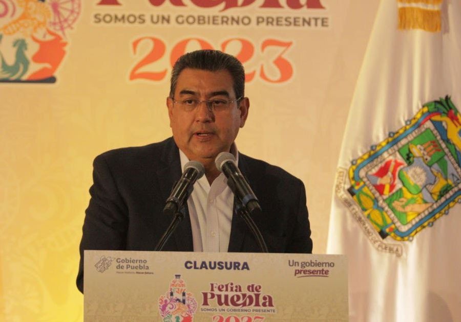 Clausura Sergio Salomón Feria de Puebla 2023: &#039;Fortaleció núcleo social y lazos familiares&#039;