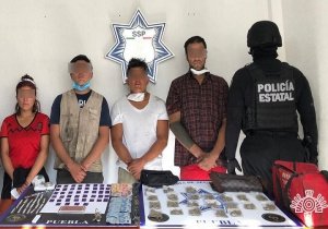 Captura Policía Estatal a 4 presuntos narcovendedores de ‘La Reina del Sur’