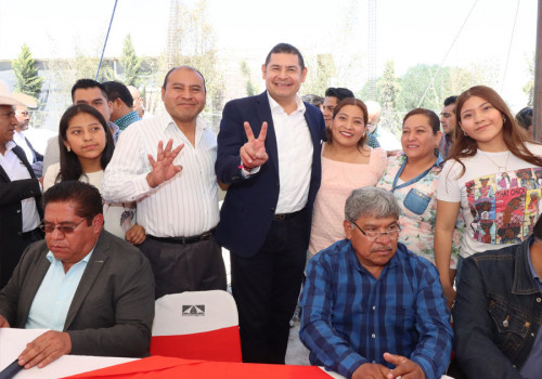 Armenta resalta la importancia de proyectos sustentables y sociales en la Central de Abasto de Huixcolotla