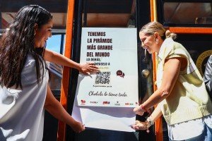 Tonantzin Fern&aacute;ndez consolida a San Pedro Cholula como referente en turismo inteligente