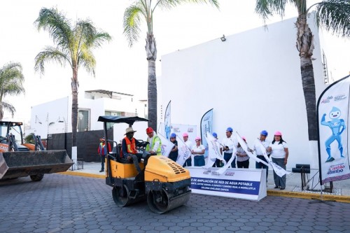 Inicia Ayuntamiento de San Andr&eacute;s Cholula trabajos de ampliaci&oacute;n de la red de agua potable en la colonia Emiliano Zapata