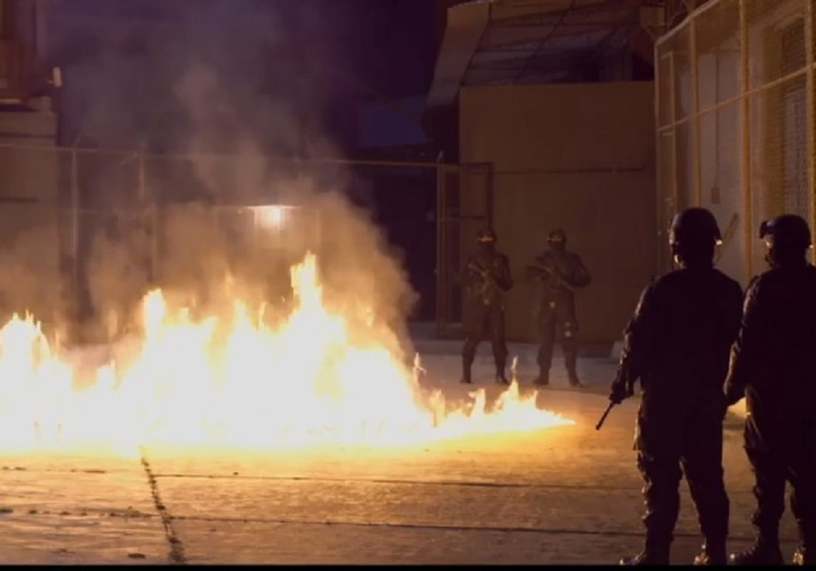 Escena de la película Nuevo Orden, de Michel Franco