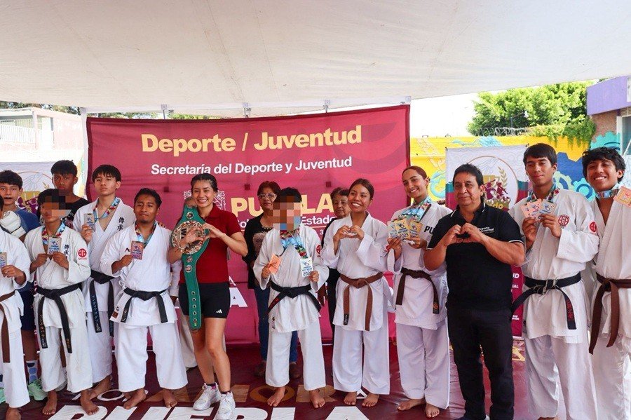 Gaby “La Bonita” Sánchez encabeza el programa Tejiendo Paz en Loma Bella