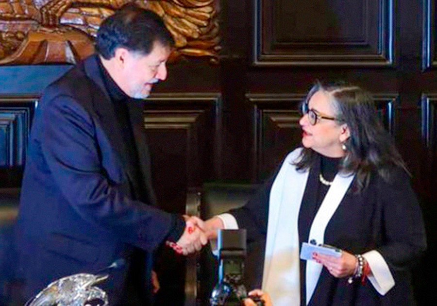 Norma Piña asiste a sesión solemne en el Senado en conmemoración de su Bicentenario