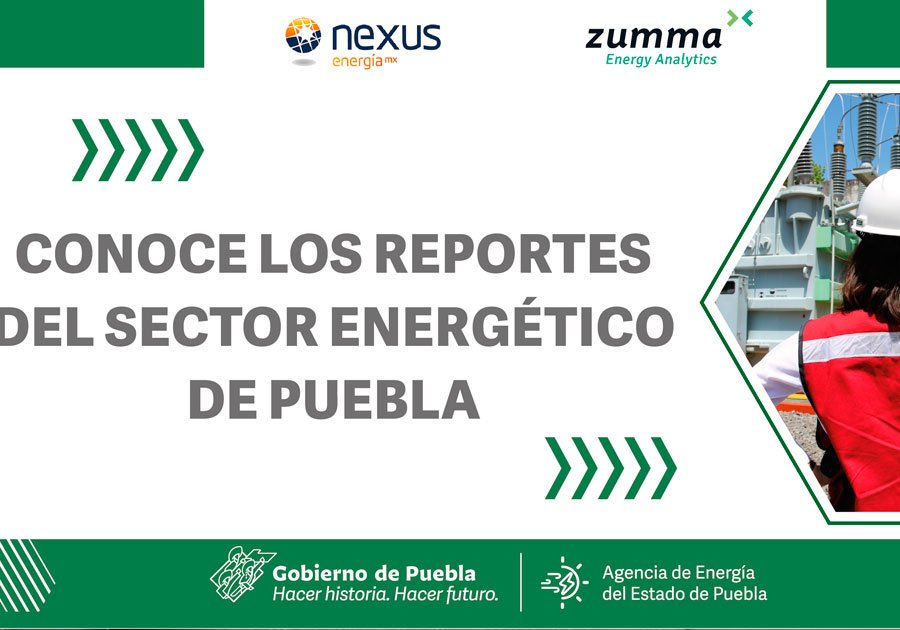 Publican reporte del sector energético de Puebla