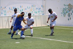 Topos FC listo para el Nacional de Futbol 5 para Ciegos