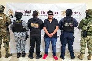 Autoridades federales y estatales capturan a presunto integrante del CJNG