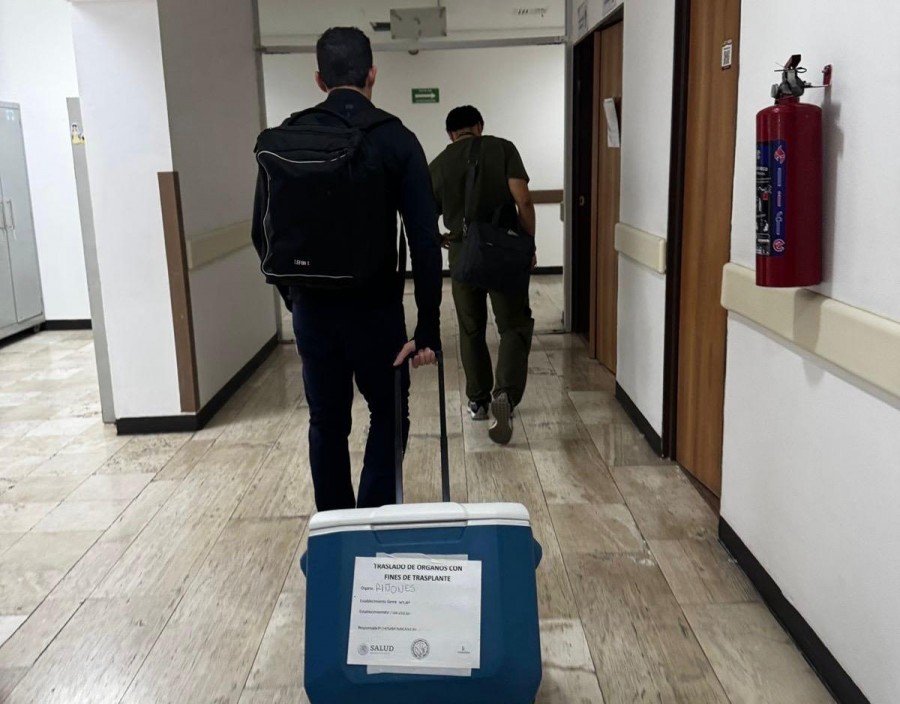V&iacute;a traslado m&eacute;dico a&eacute;reo, donaci&oacute;n multiorg&aacute;nica salva vidas en CDMX&nbsp;&nbsp;